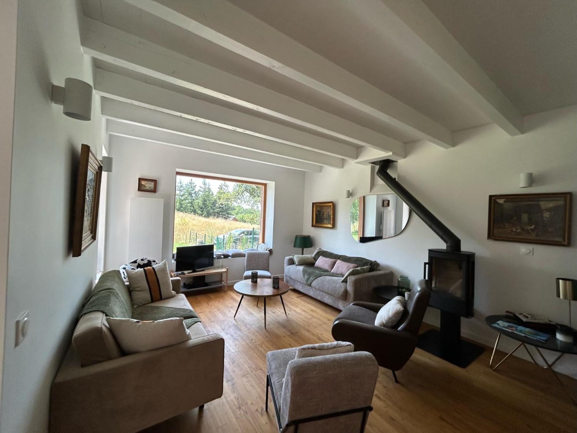 Maison Refaite A Neuf En Pleine Nature Puy-Saint-Eusebe Exteriör bild